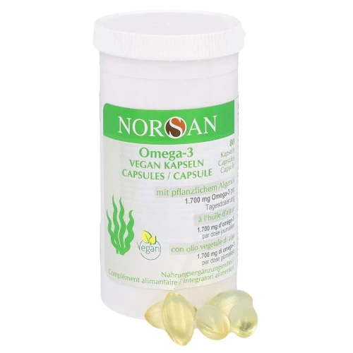 NORSAN Omega-3 Kaps vegan Ds 80 Stk