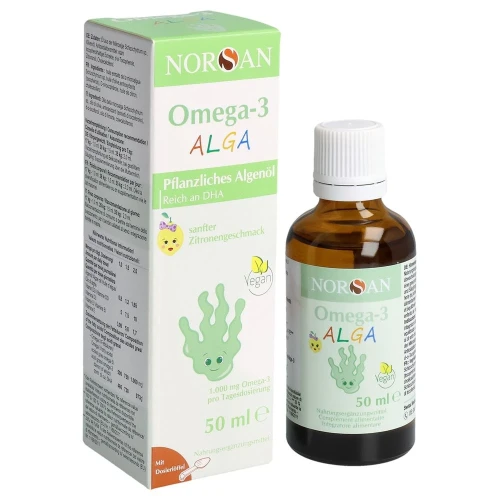 NORSAN Omega-3 ALGA Öl vegan Fl 50 ml