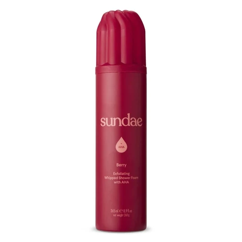SUNDAE Whipped Body Shower Foam Berry AHA 265 ml