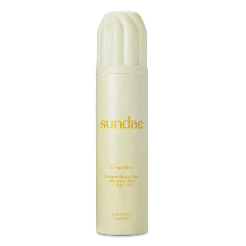 SUNDAE Whipped Body Shower Foam Lemon Zest 265 ml