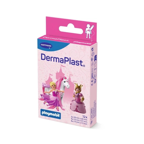 DERMAPLAST Playmobil Princess 3 Grössen 12 Stk