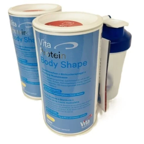 VITA Body Shape Protein Duo 2x495g Dose&1 Shaker