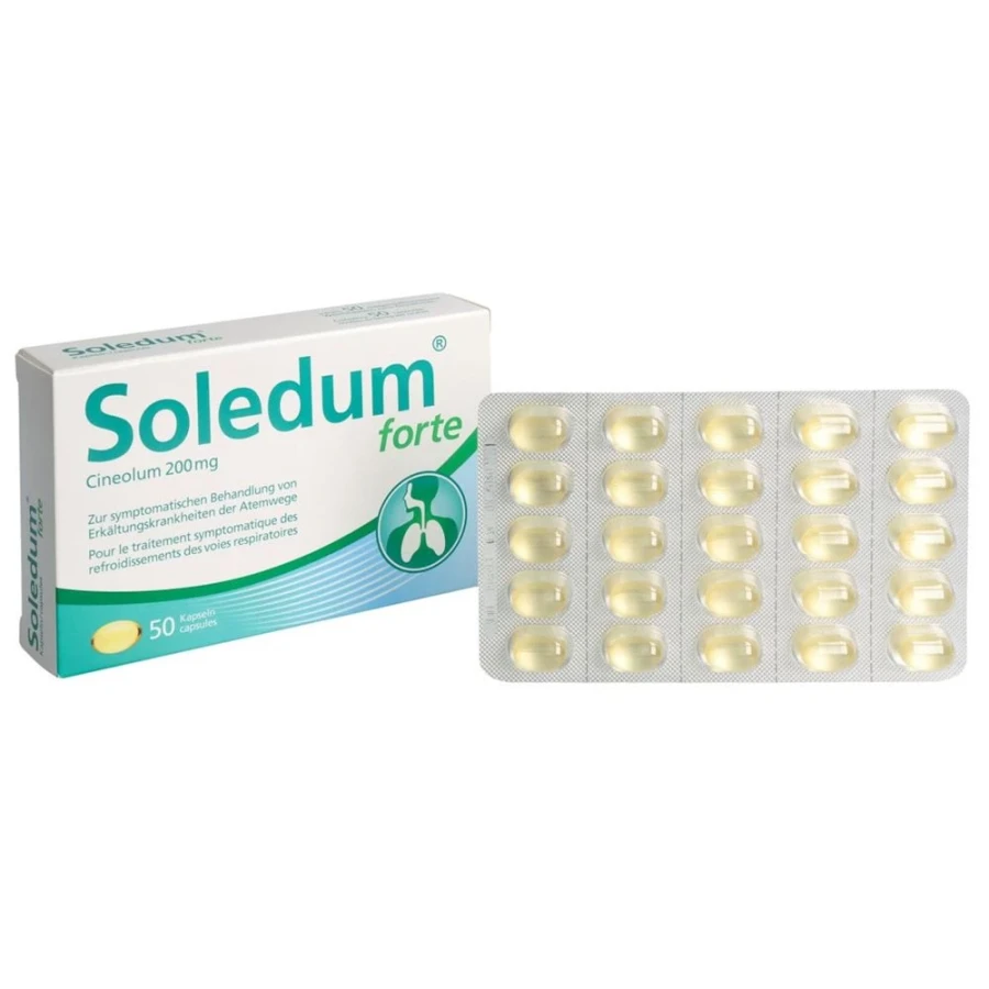 SOLEDUM forte Weichkaps 200 mg 50 Stk SOLEDUM forte Weichkaps 200 mg 50 Stk