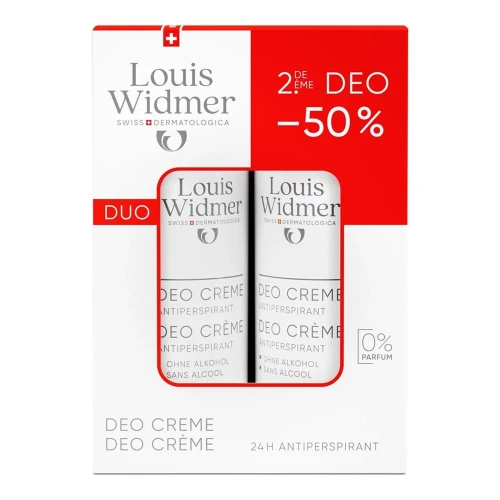 WIDMER Deo-Duo Creme Antipersp o Parf 2 x 40 ml