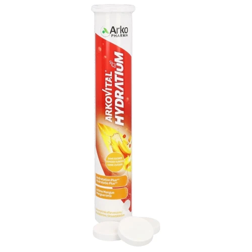 ARKOVITAL Hydratium Brausetabl Mango 24 Stk