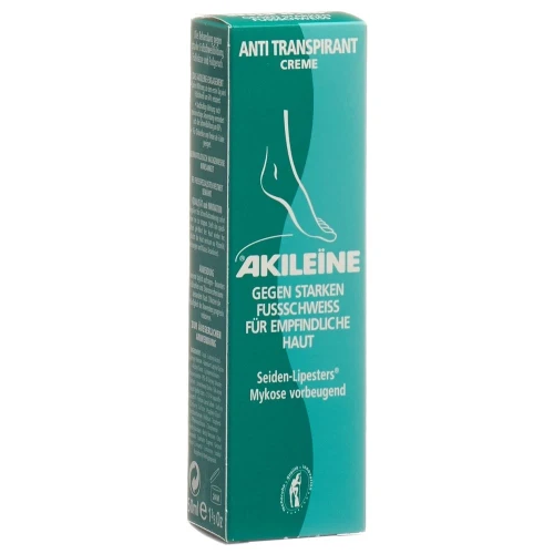 AKILEINE Grün Anti Transpirant Creme Tb 50 ml