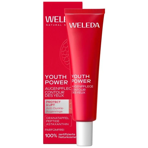 WELEDA Youth Power Augenpflege Granatapfel 12 ml