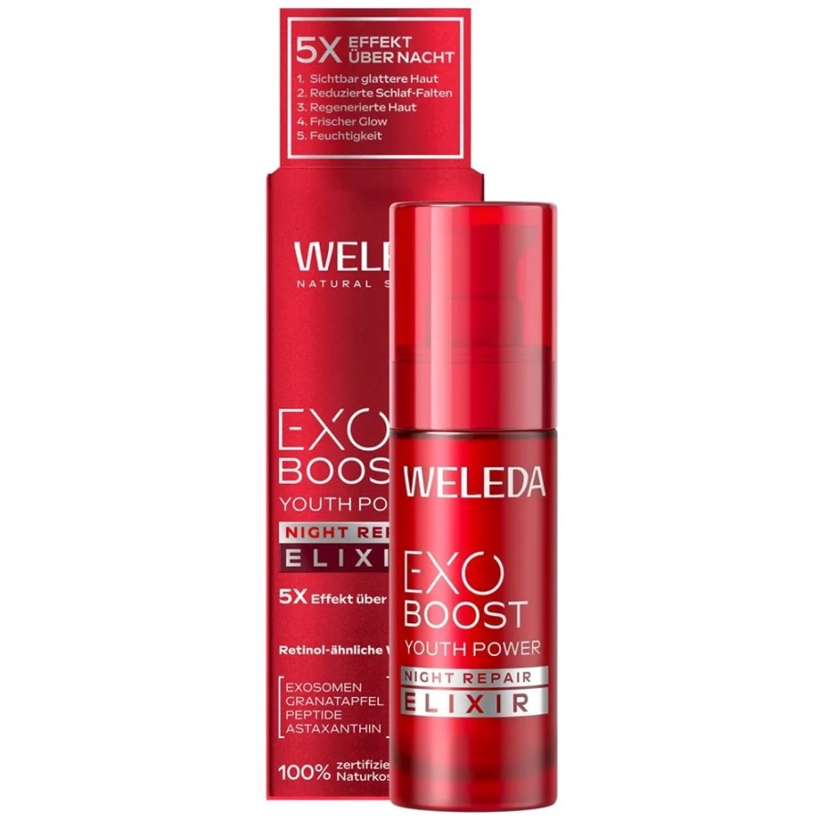 WELEDA Exo Youth Pow Night Rep Elix Granatap 30 ml WELEDA Exo Youth Pow Night Rep Elix Granatap 30 ml