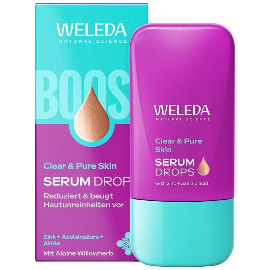 WELEDA Skin Serum Booster Drops Clear & Pure 30 ml WELEDA Skin Serum Booster Drops Clear & Pure 30 ml