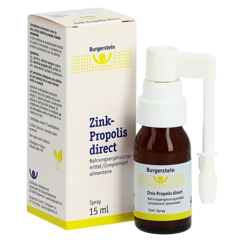 BURGERSTEIN Zink-Propolis direct Spr 15 ml