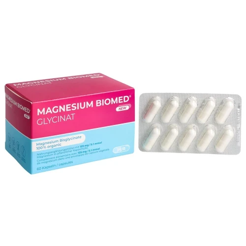 MAGNESIUM BIOMED Glycinat Kaps 125 mg 60 Stk