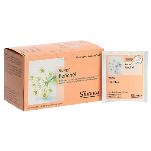 SIDROGA Fenchel 20 Btl 2 g