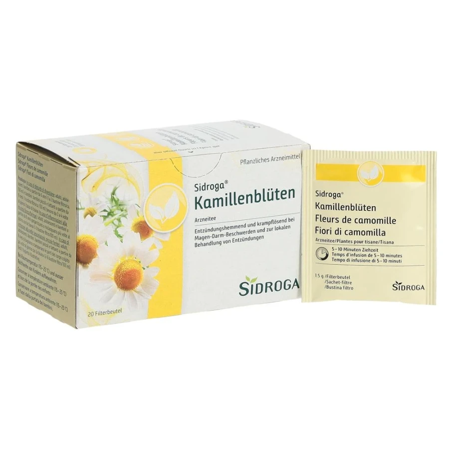 SIDROGA Kamillenblüten 20 Btl 1.5 g SIDROGA Kamillenblüten 20 Btl 1.5 g