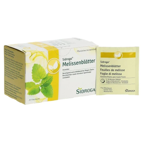SIDROGA Melissenblätter 20 Btl 1.5 g