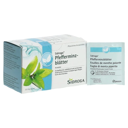 SIDROGA Pfefferminzblätter 20 Btl 1.5 g