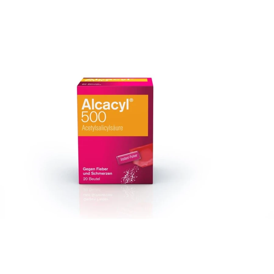 Hier sehen Sie den Artikel ALCACYL Instant Plv 500 mg Btl 20 Stk aus der Kategorie Medikamente der Liste D. Dieser Artikel ist erhältlich bei apothekedrogerie.ch
