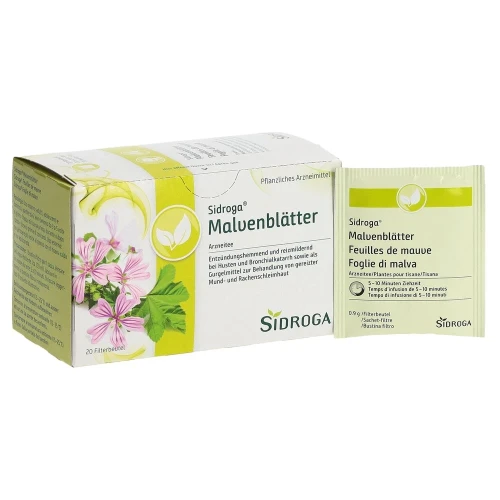 SIDROGA Malvenblätter 20 Btl 0.9 g