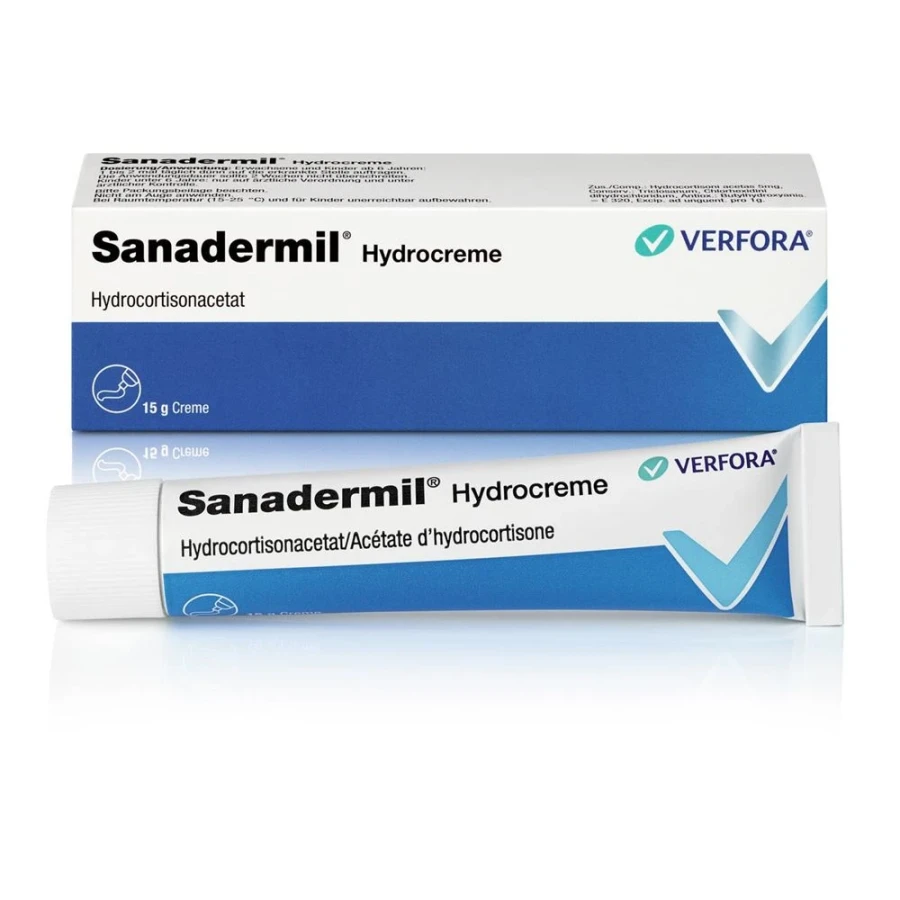 SANADERMIL Hydrocrème Tb 15 g