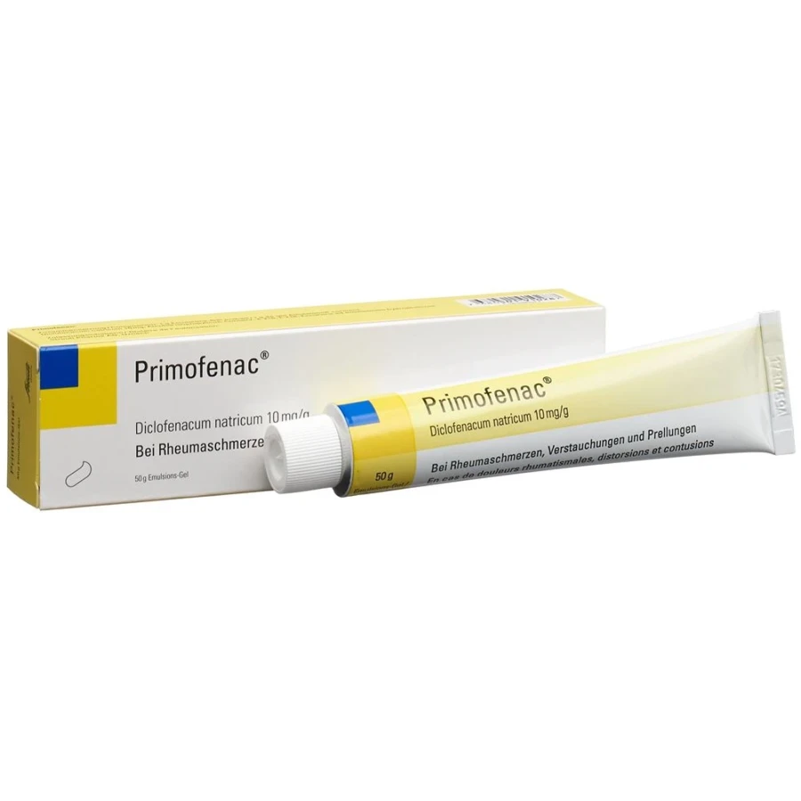 PRIMOFENAC Emulsions-Gel 1 % Tb 50 g PRIMOFENAC Emulsions-Gel 1 % Tb 50 g
