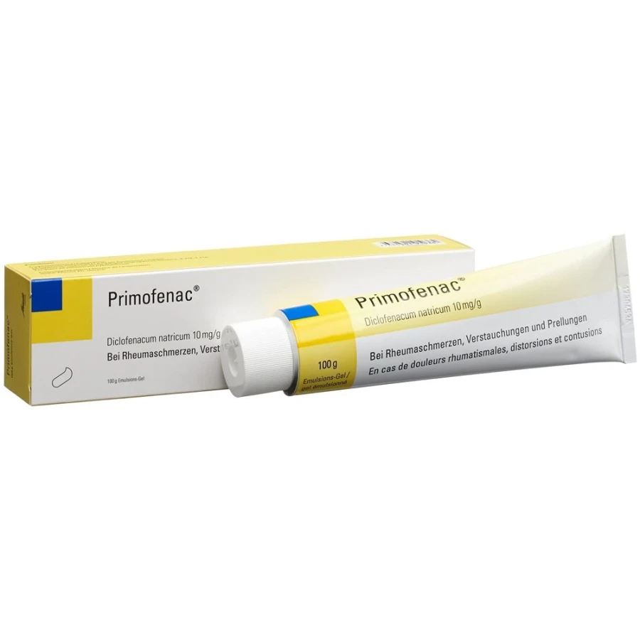 PRIMOFENAC Emulsions-Gel 1 % Tb 100 g PRIMOFENAC Emulsions-Gel 1 % Tb 100 g