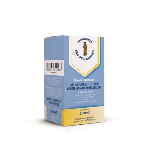 MAGNESIA S PELLEGRIN Brause Plv Zitr Fl 125 g