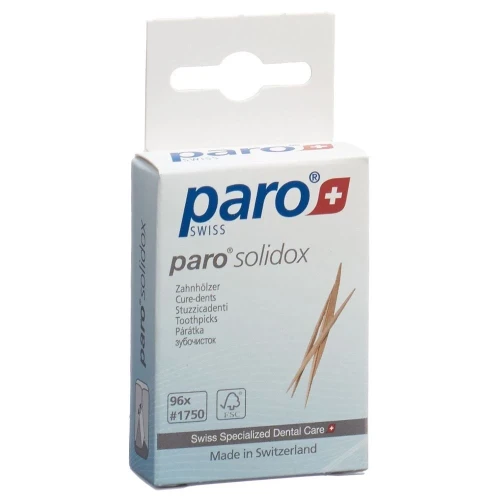 PARO Solidox Zahnhölzer mittel doppelendig 96 Stk
