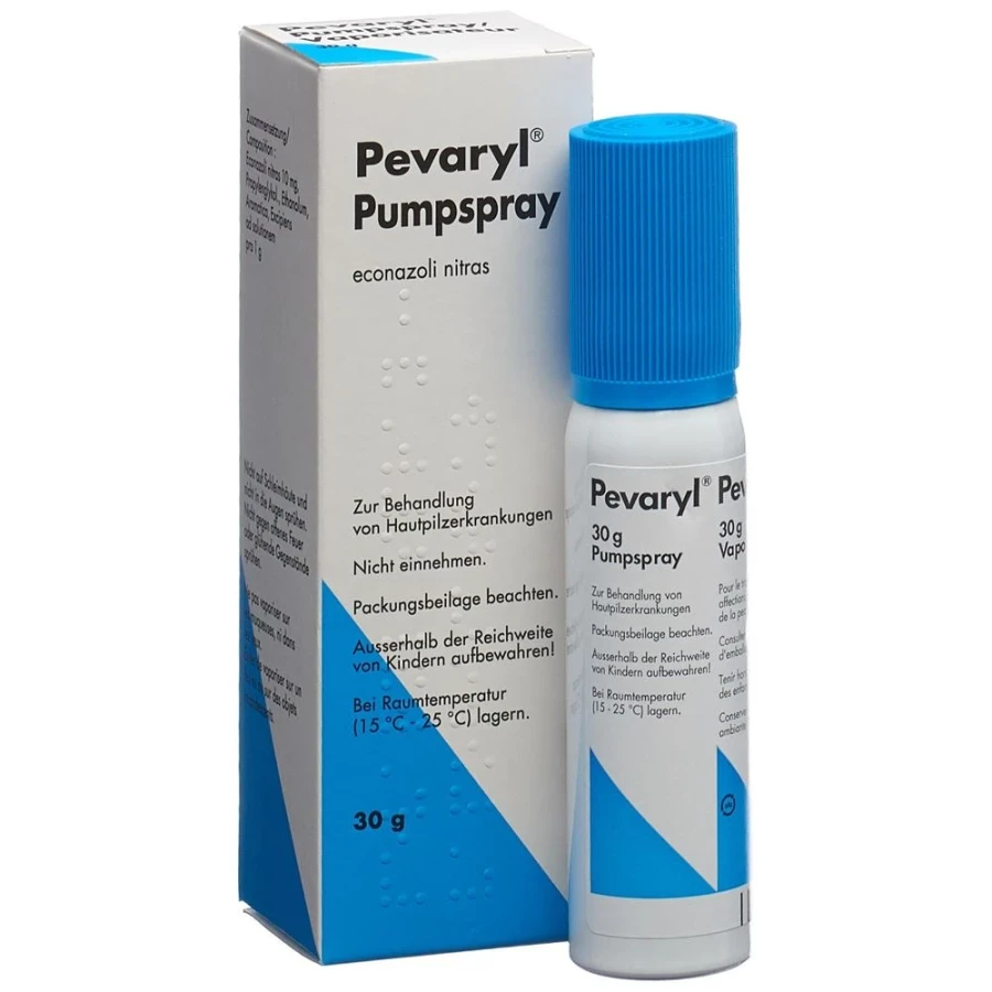 PEVARYL Spray z Anwendung auf der Haut 30 ml PEVARYL Spray z Anwendung auf der Haut 30 ml
