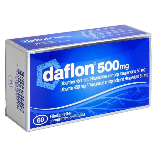 DAFLON Filmtabl 500 mg 60 Stk