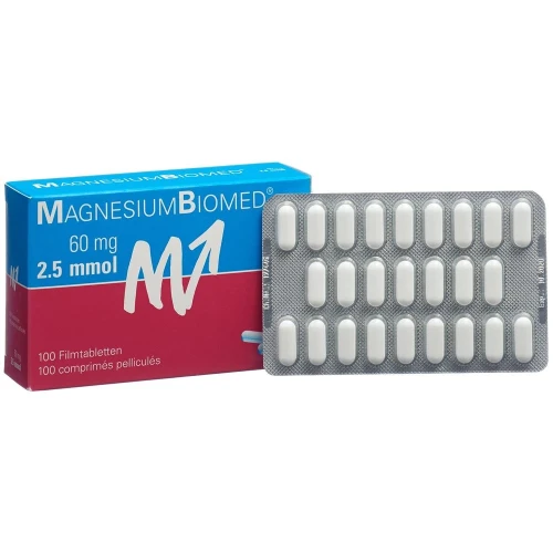 MAGNESIUM BIOMED Filmtabl 100 Stk
