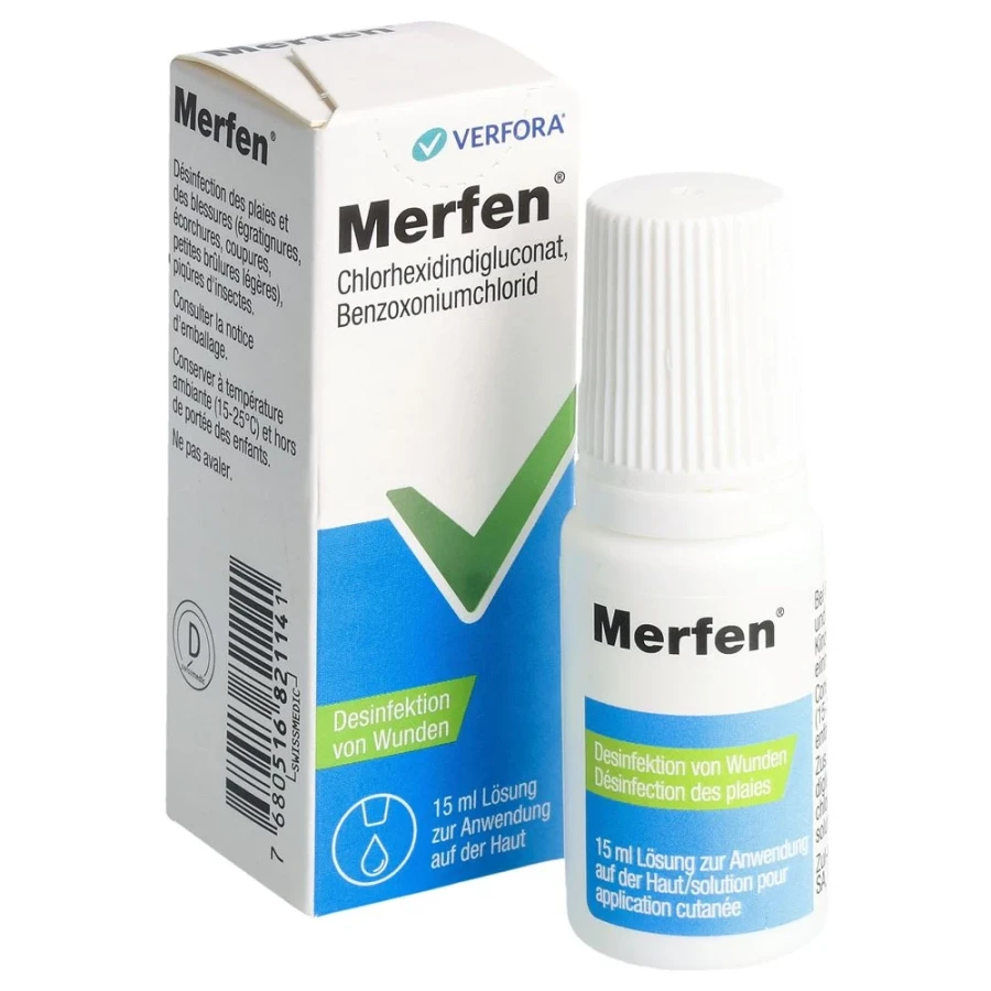 MERFEN wässerige Lösung farblos Fl 15 ml MERFEN wässerige Lösung farblos Fl 15 ml