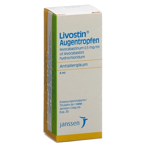 LIVOSTIN Gtt Opht 0.5 mg/ml Fl 4 ml