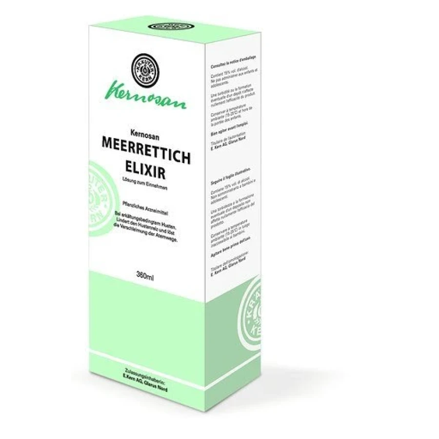 KERNOSAN Meerrettich Elixir ohne Zucker Fl 360 ml KERNOSAN Meerrettich Elixir ohne Zucker Fl 360 ml