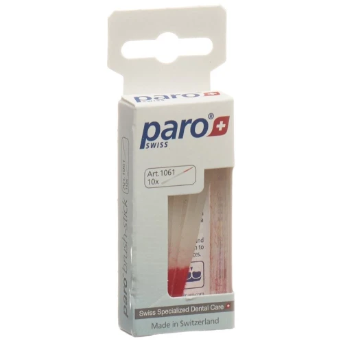 PARO Brush Sticks Kunst-Zahnstocher 10 Stk