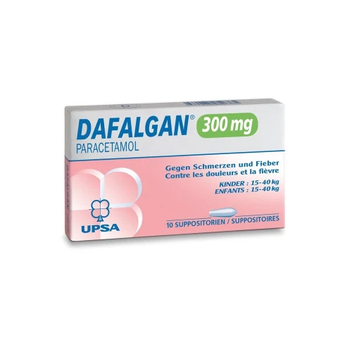 DAFALGAN Supp 300 mg 10 Stk