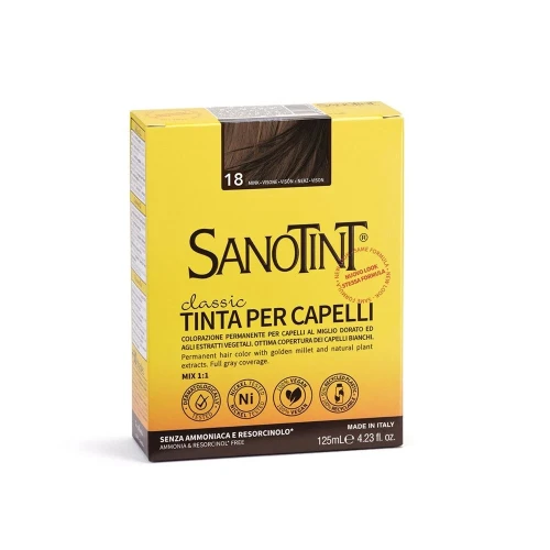 SANOTINT Haarfarbe 18 nerz