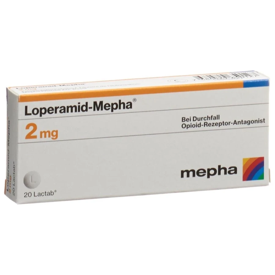 LOPERAMID Mepha Lactab 2 mg 20 Stk