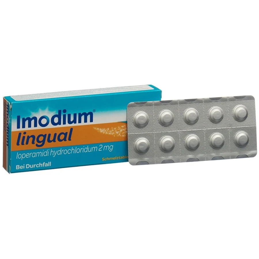 IMODIUM lingual Schmelztabl 2 mg 20 Stk IMODIUM lingual Schmelztabl 2 mg 20 Stk