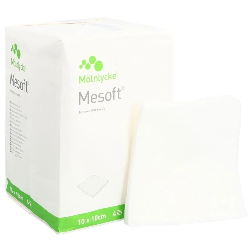 MESOFT NW Kompressen 10x10cm unst 100 Stk