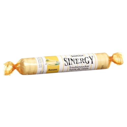 SINERGY Traubenzucker Banane Rolle 40 g