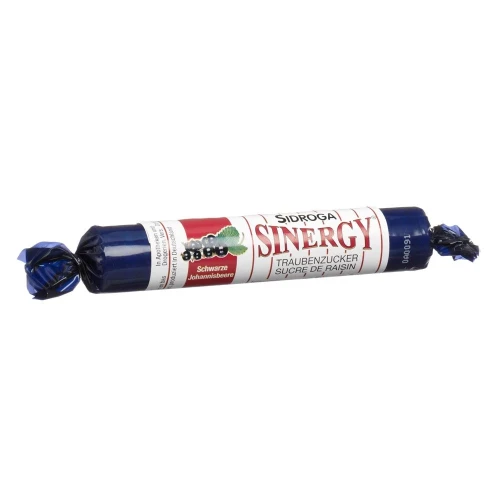 SINERGY Traubenzucker Johannisb schwarz Rolle 40 g