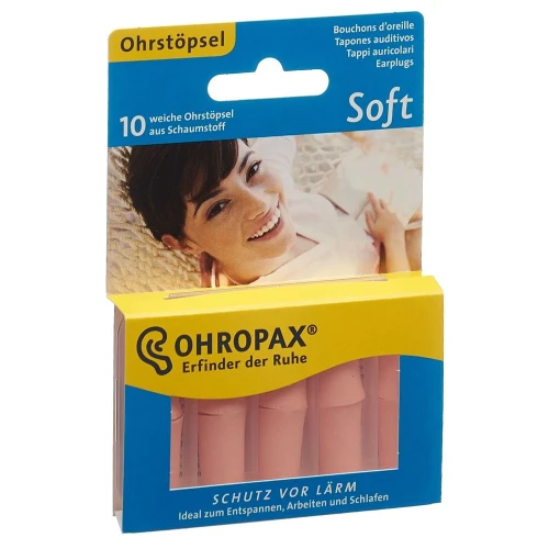 OHROPAX Soft Schaumstoffstöpsel 10 Stk