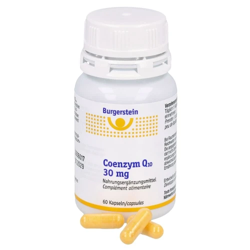 BURGERSTEIN Coenzym Q10 Kapseln 30 mg 60 Stk