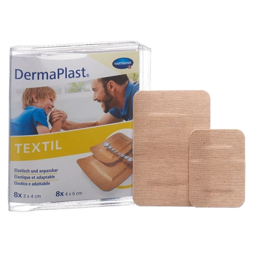 DERMAPLAST Textil Centro Strip ass hautf 16 Stk