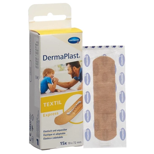 DERMAPLAST Text Expr Strips 19x72mm Box 15 Stk