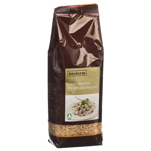 BIOFARM Reis Langkorn Knospe Btl 1 kg