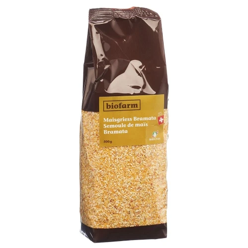 BIOFARM Maisgriess Bramata Knospe Btl 500 g