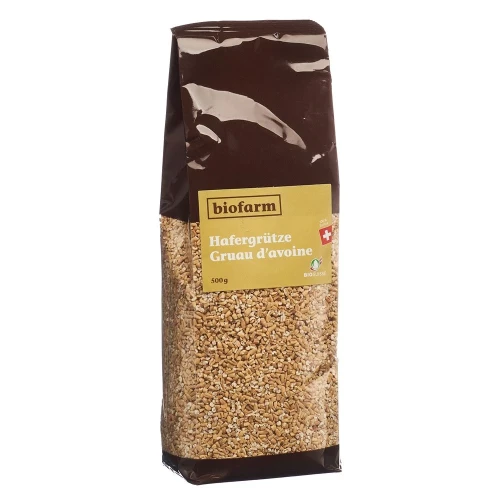 BIOFARM Hafergrütze Knospe Btl 500 g