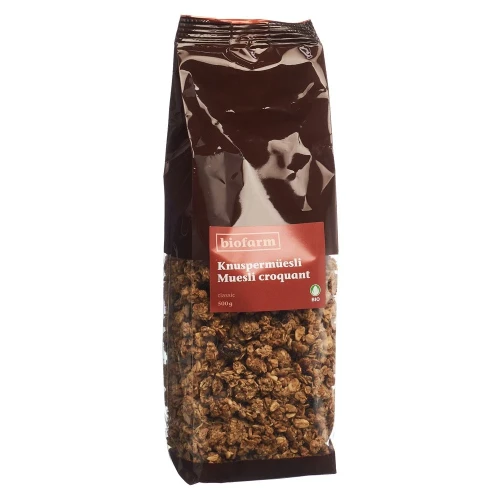 BIOFARM Knusper Müesli Knospe Btl 500 g