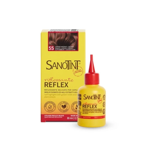 SANOTINT Reflex Haartönung 55 kupferbraun