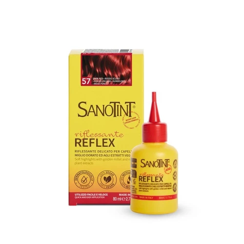 SANOTINT Reflex Haartönung 57 dunkelrot